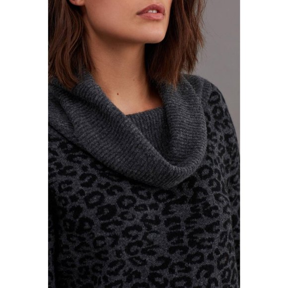 Anthropologie Emmy Cowl Neck Tunic Sweater - Picture 6 of 8